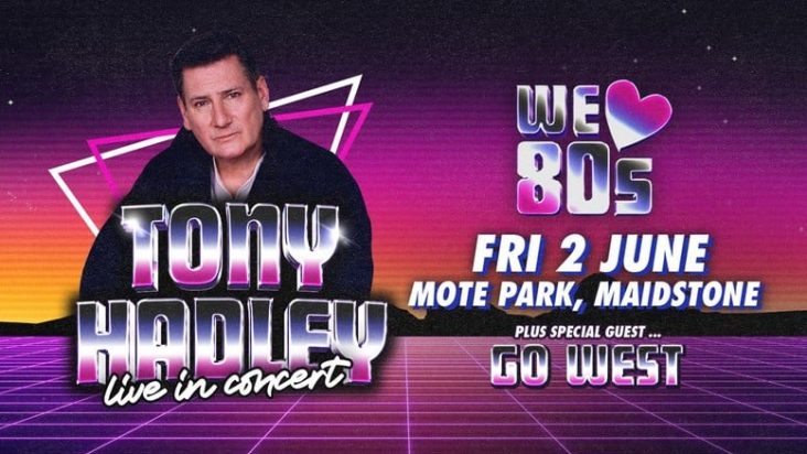 Get your ticket to Tony Hadley Live Concert in Maidstone for just £9!